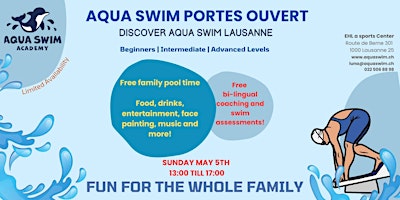 Imagem principal do evento Aqua Swim Open Day | Lausanne EHL Pool