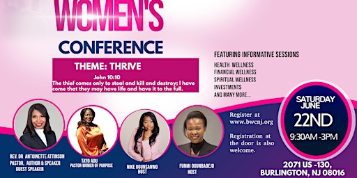 Primaire afbeelding van BWC 2024 Women's Conference