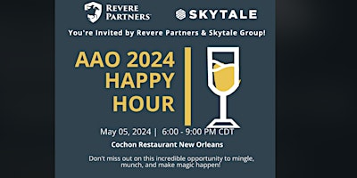 Happy Hour with Revere Partners VC & Skytale Group primary image