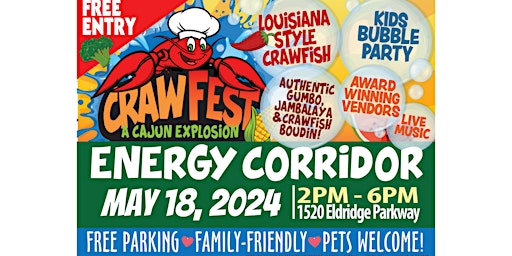 Imagem principal do evento Energy Corridor Crawfest 2024