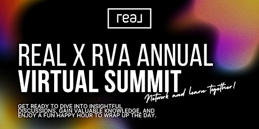 Imagem principal do evento REAL Virtual Summit & Networking