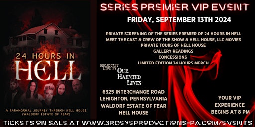 Imagem principal do evento 24 Hours In Hell Series Premier Event