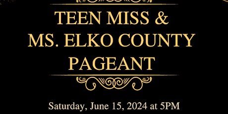 2024 Teen Miss and Ms. Elko County Pageant