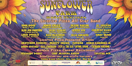 2024 Sunflower Farm Music Festival & Farmers Market