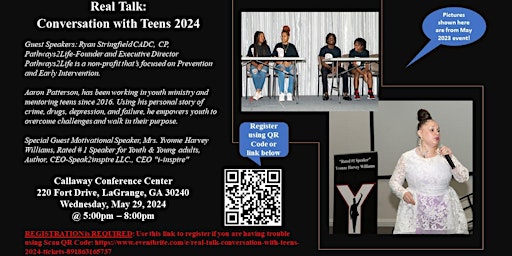 Imagem principal do evento Real Talk: Conversation with Teens 2024