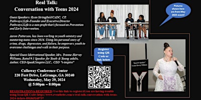 Hauptbild für Real Talk: Conversation with Teens 2024