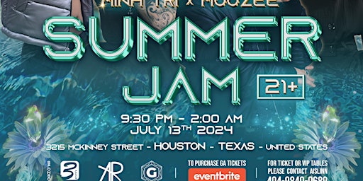 Imagem principal do evento 3Em's Houston Summer Jam 07/13/24