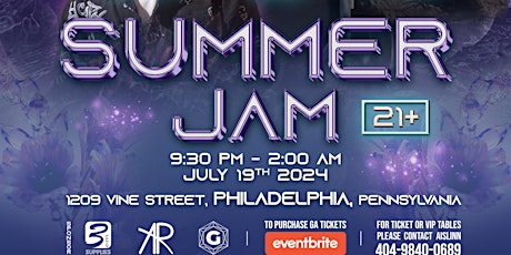 3Em's Philadelphia Summer Jam 07/19/24