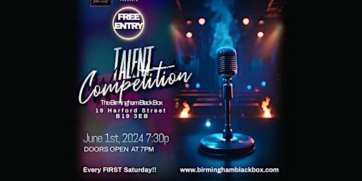 Immagine principale di The Birmingham Black Box's Monthly Talent Competition 