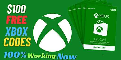 Free Xbox Code Gift Card & Free Xbox Gift Cards Codes Unused 2024 primary image