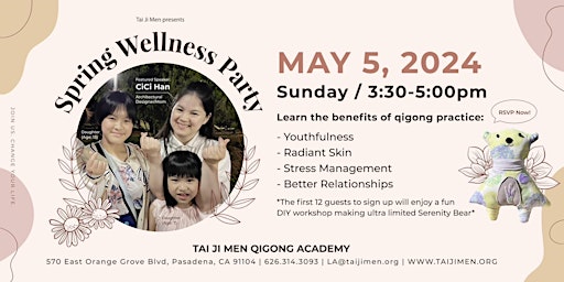 Spring Wellness Party: Pampering Yourself with Joy and Energy !  primärbild