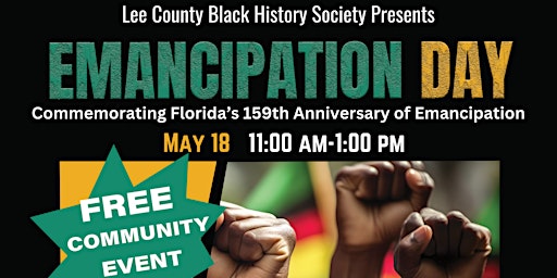 Hauptbild für Commemorating Florida's 159th Anniversary of Emancipation