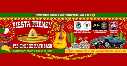 Fiesta Frenzy: Pre-Cinco de Mayo Bash @ Miami Store!