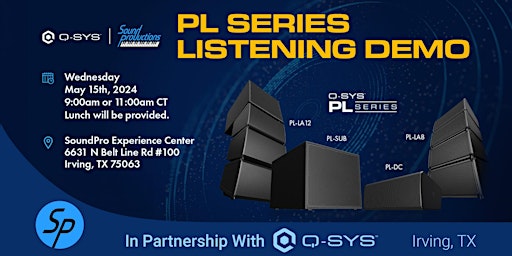 Image principale de Q-SYS PL Series Speaker Demo