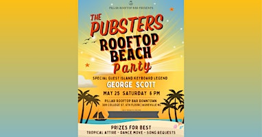 The Pubsters' Rooftop Beach Party at Pillar primary image