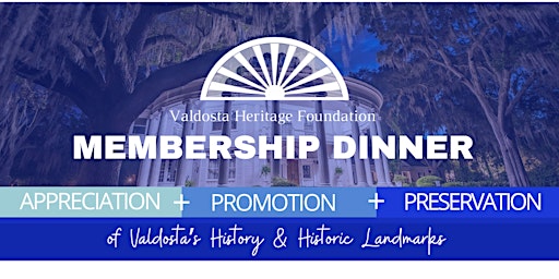 Image principale de Annual Membership Dinner