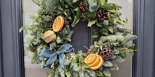 Image principale de Yule Christmas Floral Wreath Making Workshop