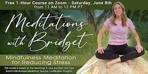 Imagen principal de Mindfulness Meditation for Reducing Stress: Free Lesson & Practice Session