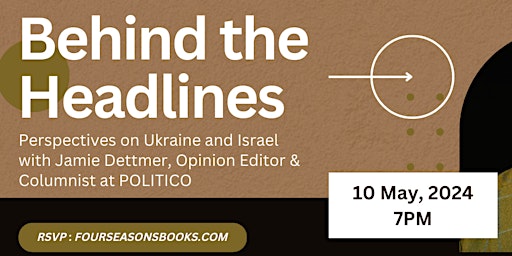Imagen principal de Behind the Headlines: Perspectives on Ukraine & Israel