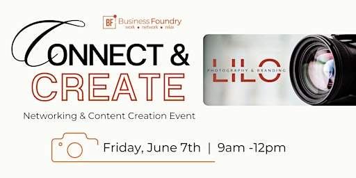 Hauptbild für Connect & Create: Networking & Content Creation
