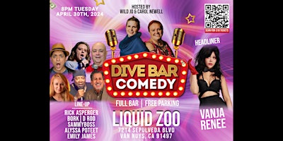 Imagen principal de Dive Bar Comedy at Liquid Zoo