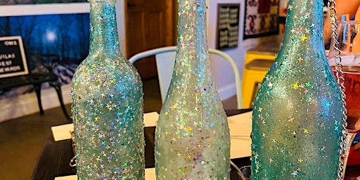 Hauptbild für Wine Bottle Lantern Workshop