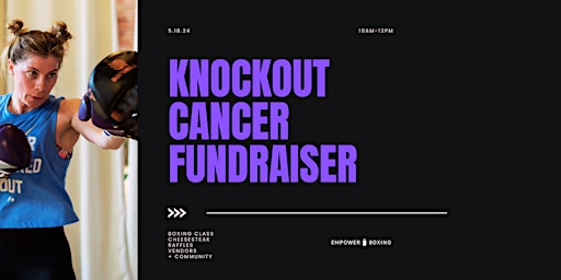 Imagem principal do evento KNOCKOUT Cancer Fundraiser