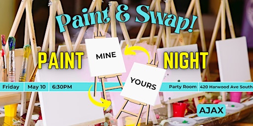 Imagem principal do evento Paint and Swap - Paint Night
