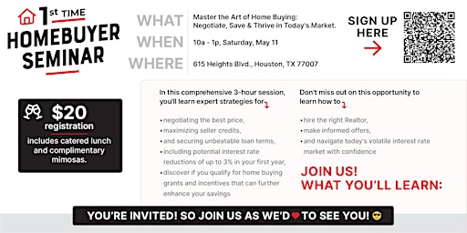 Imagem principal do evento Master the Art of Home Buying:  Negotiate, Save & Thrive in Today's Market.