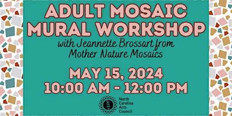 Adult Mosaic Mural Workshop (Day 1)