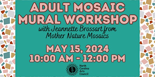 Imagen principal de Adult Mosaic Mural Workshop (Day 1)