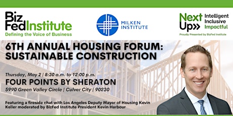 BizFed Institute & Milken Institute Housing Forum: Sustainable Construction