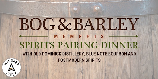 Imagem principal do evento Spirits Pairing Dinner with Old Dominick, Blue Note and PostModern
