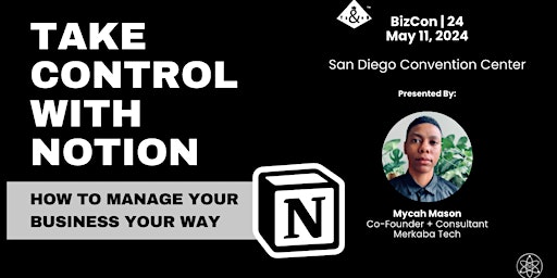 Take Control with Notion: How to Manage Your Business Your Way primary image