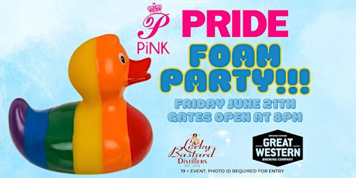 PiNK Pride Foam Party 2024 primary image