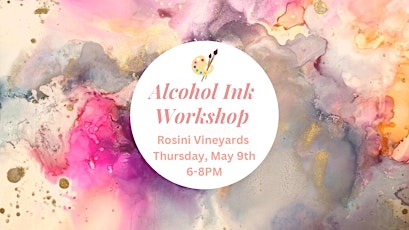 Alcohol Ink Art Workshop | Paint Class