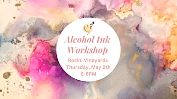 Alcohol Ink Art Workshop | Paint Class primary image
