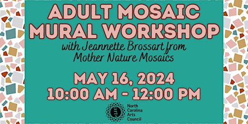 Imagem principal de Adult Mosaic Mural Workshop (Day 2)