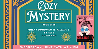 Imagem principal de Cozy Mystery Book Club at Larkspur Library