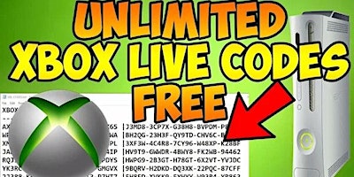 ◗Generator 2024◖ ⯮ Free Xbox Codes ⯮How to Get Unlimited Free Xbox Codes primary image