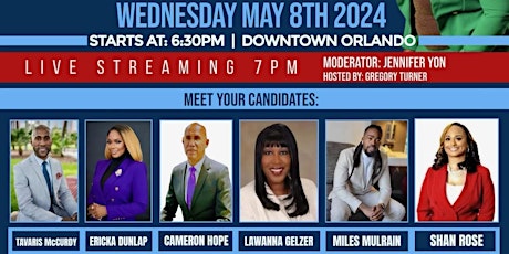Imagen principal de City of Orlando District 5 Candidate Debate