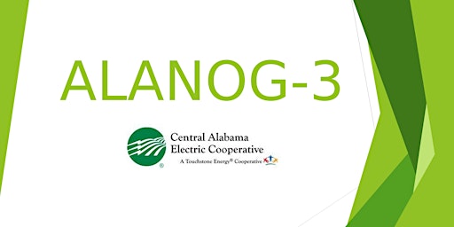 Primaire afbeelding van ALANOG03 - Alabama Network Operators Group Meeting