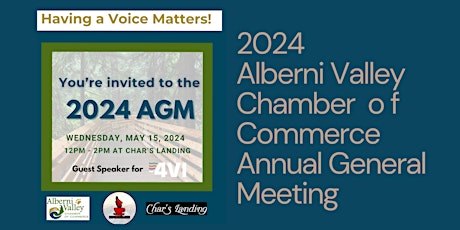 Alberni Valley Chamber of Commerce Annual General Meeting