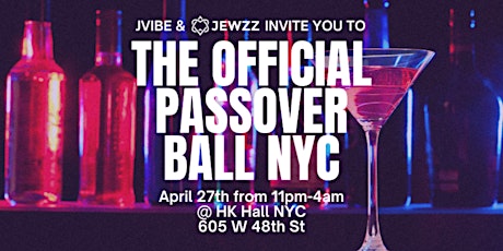THE OFFICIAL PASSOVER BALL NYC primary image