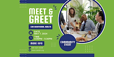 Meet & Greet with CAN Behavioral Health primary image