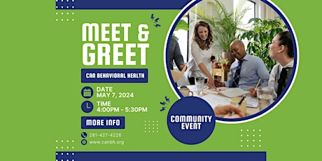 Meet & Greet with CAN Behavioral Health
