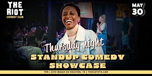 Imagem principal do evento The Riot presents Thursday Night Comedy Showcase!