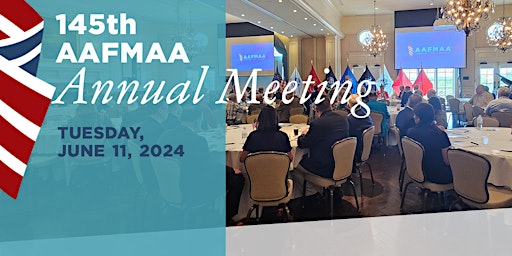 AAFMAA 145th Annual Meeting (Virtual) primary image