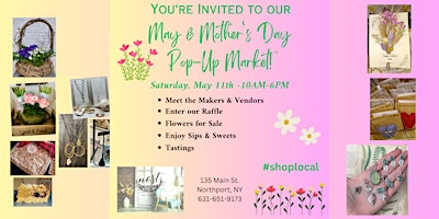May & Mother’s Day Pop-Up Market at the Nest!