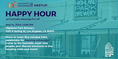 AHLA Happy Hour with Eastside Housing For All primary image